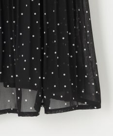 Feroux 【2WAY】シフォンジョーゼットプリーツ ブラウス