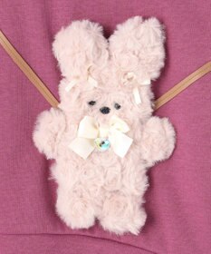 ANY KIDS アニマルポシェット 裏シャギー トレーナー