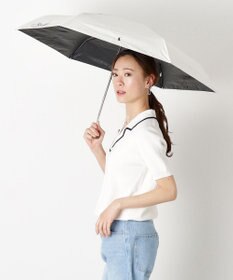 MOONBAT 【WEB限定】POLO RALPH LAUREN(ポロ ラルフローレン) 晴雨兼用日傘 折りたたみ傘 コンパクト PPワンポイント刺繍 一級遮光 遮熱 UV