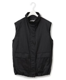 ICB 【洗える】グランウォームソフトサテン ミリタリーベスト