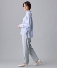 自由区 ウールサキソニーテーパード パンツ