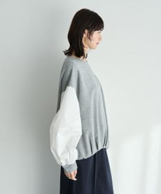 YECCA VECCA アシメバルーンプルオーバー