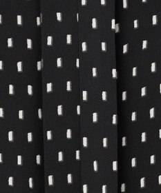 ICB L 【新色追加・WEB限定】BackSatinAmunzen キーネックブラウス