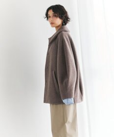 #Newans 【昨年即完売コート新色追加！】プードルコクーンコート