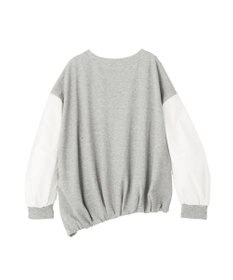 YECCA VECCA アシメバルーンプルオーバー