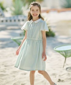 組曲 KIDS 【110-140㎝】サマーストライプ ワンピース