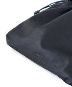 FOLNA RD ソフトレザー巾着ショルダーバッグ