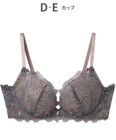 AMPHI ブラジャー グラマラス&リッチな谷間をメイク Gカップまで対応 【Glama-Rich グラマリッチ 脇スッキリ・ライトタイプ】 大きいサイズ ブラ BYJ685 アンフィ／ワコール