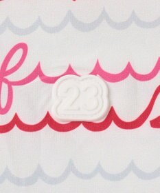 23区GOLF 機能素材で快適なラウンドを【WOMEN】ウェーブロゴ柄 ワンピース