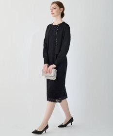 23区 L 【APPLAUDIR】モールフラワーレース ドレス