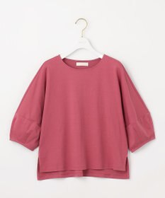 ANY SIS S 【撥水・汗ジミ防止・UVケア・洗える】スーピマスムース クロップド Tシャツ