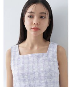 earth music&ecology ＳＥＴ２点　カットソーツィードアンサンブル