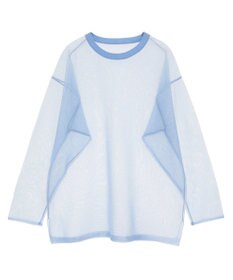 earth music&ecology シアールーズニットプルオーバー