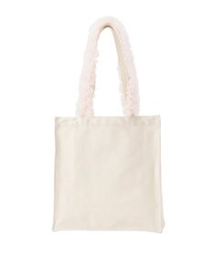 Maison de FLEUR チュールハンドルローズスクエアトートバッグ