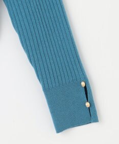 ANY SIS 【ウールブレンドシリーズ】ベースネックリブコンビ ニット