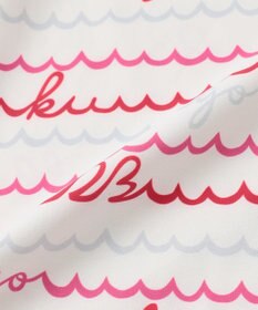 23区GOLF 機能素材で快適なラウンドを【WOMEN】ウェーブロゴ柄 ワンピース