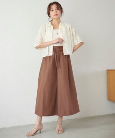 Feroux 【洗える】レース ブラウス