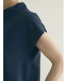 Green Parks armonia.襟付きフレアワンピース