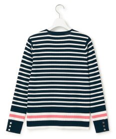 23区 L 【Oggi4月号掲載/洗える】ラスターコットンポリエステル ニット