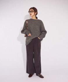 Green Parks ブークレＭＩＸニットチュニック