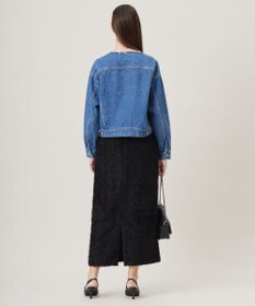 ICB L 【CLASSY.1月号掲載・洗える】ウォーターリサイクルデニム ジャケット