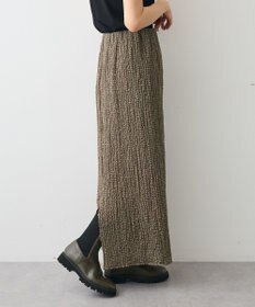 CRAFT STANDARD BOUTIQUE シャーリングジャガードスカート