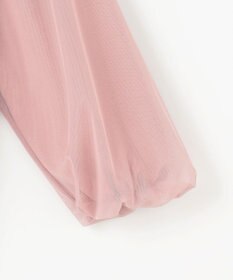 ANY L 【洗濯機可】チュールコンビダンボールプルオーバー