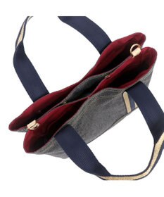 Regalo Felice 【撥水 / 色落ちしないデニム調生地 / ショルダー付】2層トート / REGALO