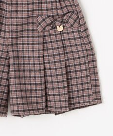 ANY KIDS チェック柄 ショートパンツ