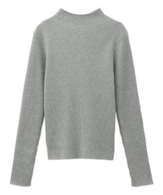 YECCA VECCA ラメ混ハイネックリブニット