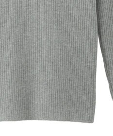 YECCA VECCA ラメ混ハイネックリブニット