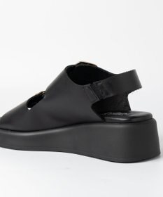 BONTRE 【BONTRE/ボントレ】厚底ダブルベルトサンダル/40353-US