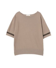 Green Parks 袖シアーニットプルオーバー