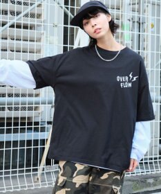 WEGO 【ユニセックス着用ITEM/2点SET】アクセ付きアンサンブルT（LS）
