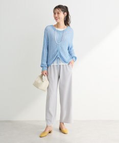 Green Parks ＳＥＴ２点２ｗａｙシャーリングニット＋インナー