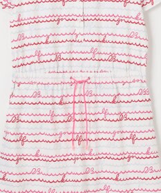 23区GOLF 機能素材で快適なラウンドを【WOMEN】ウェーブロゴ柄 ワンピース