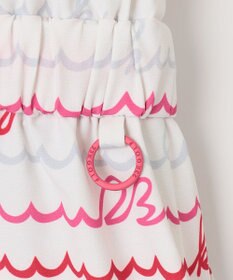 23区GOLF 機能素材で快適なラウンドを【WOMEN】ウェーブロゴ柄 ワンピース