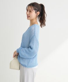 Green Parks ＳＥＴ２点２ｗａｙシャーリングニット＋インナー