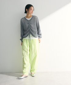 Green Parks ＳＥＴ２点２ｗａｙシャーリングニット＋インナー