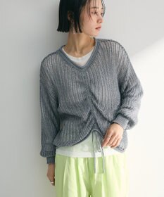 Green Parks ＳＥＴ２点２ｗａｙシャーリングニット＋インナー