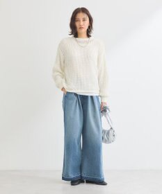 Green Parks ＳＥＴ２点２ｗａｙシャーリングニット＋インナー