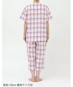 ワコール／睡眠科学 パジャマ 5分袖 半袖 7分丈 綿混ローン素材 レディース YDT143 睡眠科学／ワコール