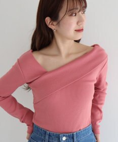 Green Parks ・ｓｗｉｎｇ　ｂｙ　クロスネックプルオーバー