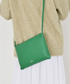 Hekhèr Le Style de Vie 新色追加【日本製】シュリンクレザー スクエアショルダーバッグ