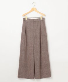 組曲 S ネコアシツィード ワイドパンツ