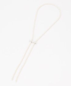 23区 クリップ パール ラリエット ネックレス