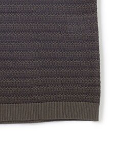 JOSEPH HOMME 【洗える】ジオメトリックボーダー　ポロニット