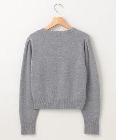 組曲 L 【アンサンブル対応可】ピュアカシミヤクロップド丈ニット