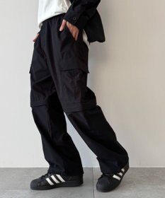 WEGO 【セットアップ対応ITEM】2WAYリップストップカーゴパンツ