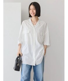 AMERICAN HOLIC 接触冷感＋ＵＶカットＷポケットＢＩＧシャツチュニック